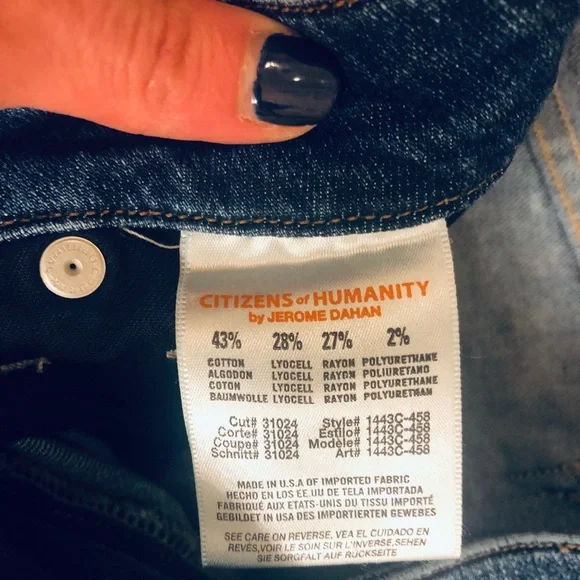 Citizens for Humanity Jeans, size 26. - Picture 4 of 5